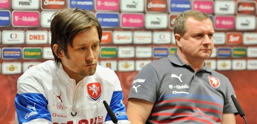 Tomáš Rosický a Pavel Vrba (zleva).