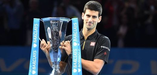 Novak Djokovič získal na Turnaji mistrů svou třetí trofej v řadě.