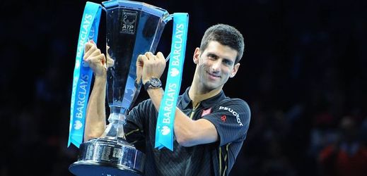 Novak Djokovič získal na Turnaji mistrů třetí trofej v řadě.