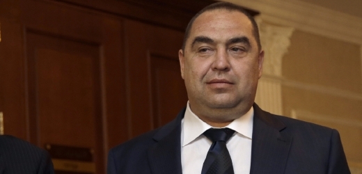 Igor Plotnickij, samozvaný prezident neuznávané Luhanské lidové republiky, který vyzval k osobnímu souboji ukrajinského prezidenta Petra Porošenka.