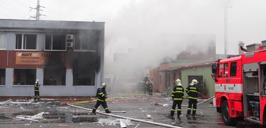 Zničený dům po výbuchu v Paskově.