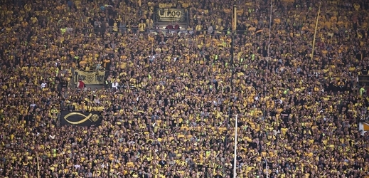 Fanoušci Dortmundu.