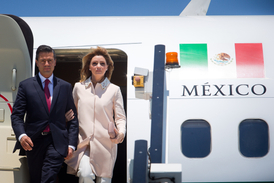 Prezident Enrique Peña Nieto s chotí.