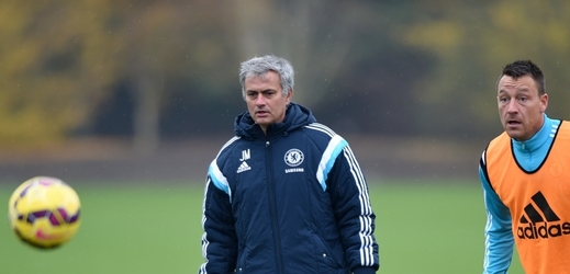 Trenér José Mourinho.