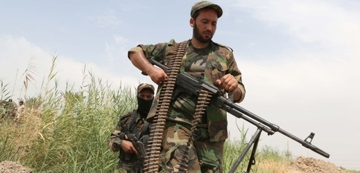 Kurdští pešmergové bojující proti Islámskému státu.