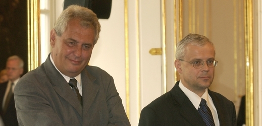 Miloš Zeman a Vladimír Špidla.