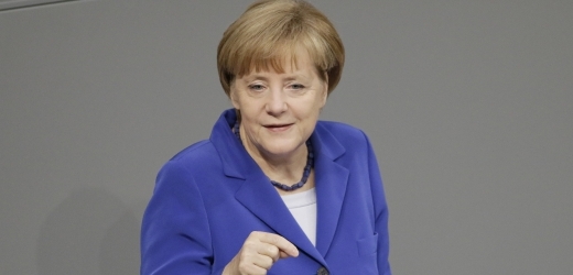 Angela Merkelová kritizuje ruské chování na Ukrajině.