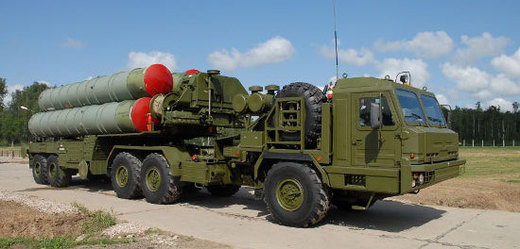Systém protiraketové obrany S-400.