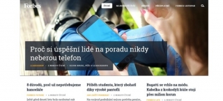 Web Forbes.cz.