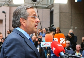Premiér Antonis Samaras.