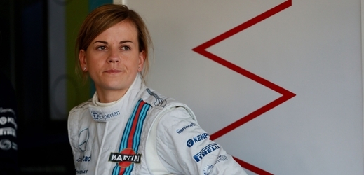Susie Wolffová se posunula v týmu formule 1 Williams do role oficiální testovací pilotky. 