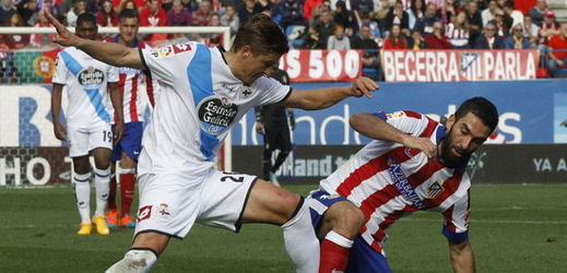 Fotbalisté Atlética Madrid porazili La Coruňu 2:0.