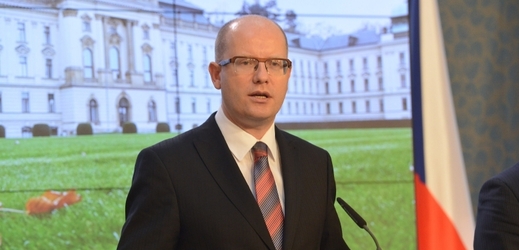 Premiér Bohuslav Sobotka.