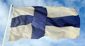 Vlajka Finska.