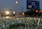 Dopravu na Plzeňsku komplikoval 2. prosince namrzající déšť a ledovka na silnicích.