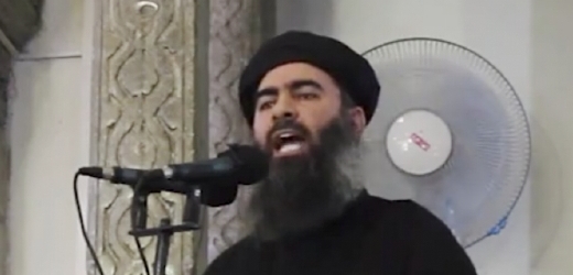 Šéf Islámského státu abú Bakr Bagdádí.