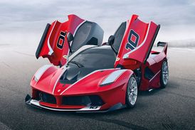 Speciální edice Ferrari není určena pro silniční provoz.