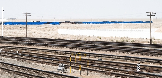 Železnice v Kazachstánu (ilustrační foto).