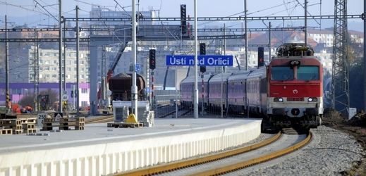 Vlak v Ústí nad Orlicí (ilustrační foto).
