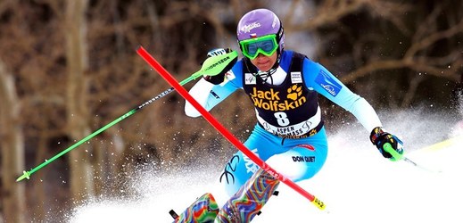 Slalomářka Šárka Strachová.
