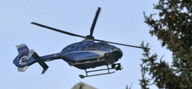 Situaci ve Vrběticích monitoruje vrtulník.
