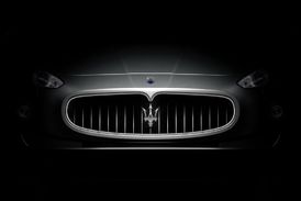 Slavný trojzubec, logo značky Maserati.