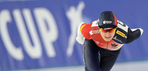 Martina Sáblíková obsadila v Berlíně sedmé místo na trati 1500 metrů.