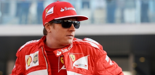 Finský pilot F1 Kimi Räikkönen.