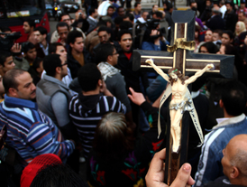V Egyptě se proti ateistům spojili dokonce křesťani a muslimové (ilustrační foto).