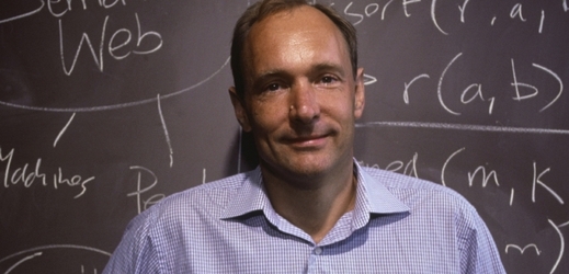 Zakladatel webu Tim Berners-Lee. 