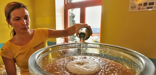 Blanka Milfaitová je držitelka rekordu za největší marmeládu na světě.