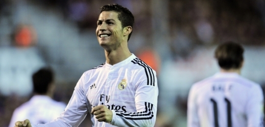 Hvězda Realu Madrid Cristiano Ronaldo.
