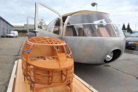Unikátní model Dymaxion, kterého byly vyrobeny jen tři kusy.