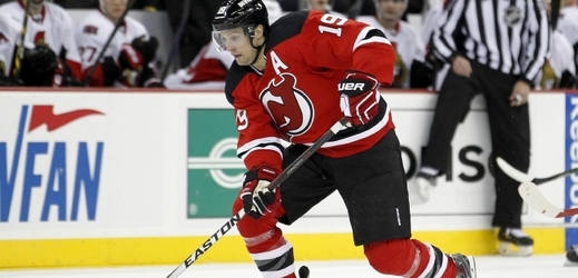 Hokejista New Jersey Devils Travis Zajac.