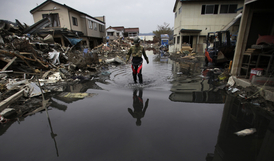 Vlnu solidarity vyvolávají především přírodní katastrofy. Japonsko 2011.