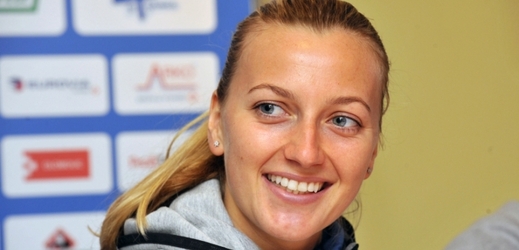 Usměvavá tenistka Petra Kvitová.