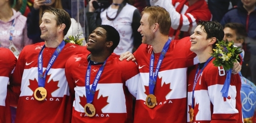 Zlatí medailisté z Kanady.