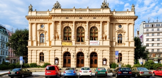 Budova divadla F. X. Šaldy v Liberci.