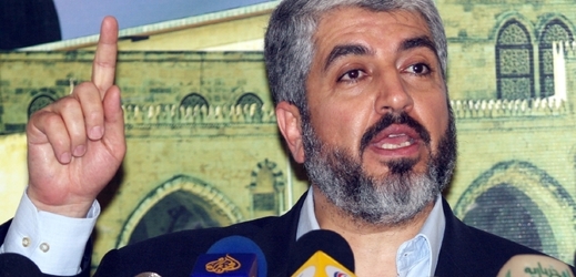 Politický vůdce palestinské radikální strany Hamas Chálid Mišal.