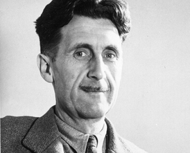 Spisovat George Orwell na archivním snímku z roku 1940.