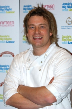 Slavný britský kuchař Jamie Oliver.