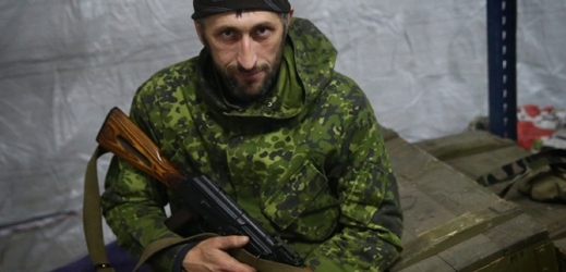 Čečenci na ukrajinské frontě (ilustrační foto).