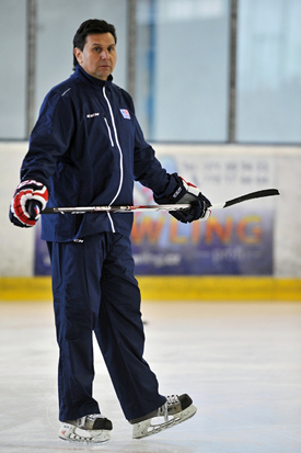 Vladimír Růžička, trenér národního týmu.