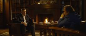 Natáčení rozhovoru s Janukovyčem.