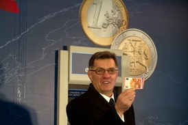 Guvernér litevské centrální banky Vitas Vasiliauskas.