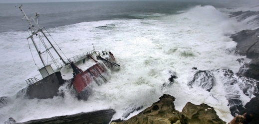 U pobřeží Skotska potopila loď (ilustrační foto). 