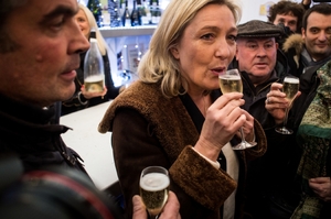 Marine Le Penová, šéfka Národní fronty a jedna z nadějí antiislamistů.