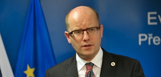 Premiér Bohuslav Sobotka.
