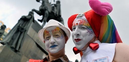 Gay Pride v Praze.