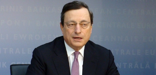 Šéf Evropské centrální banky Mario Draghi.
